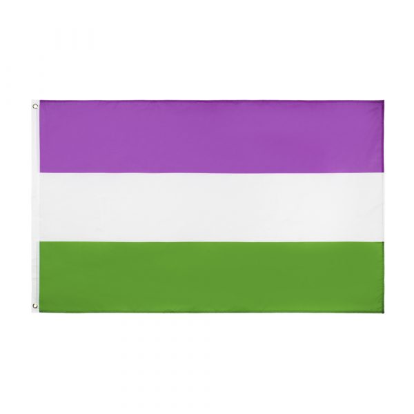 Large Genderqueer Flag
