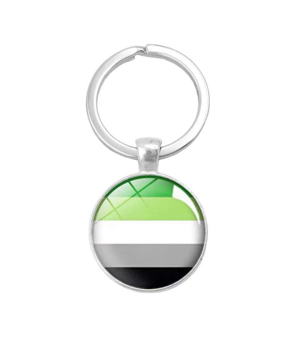 Aromantic Keyring