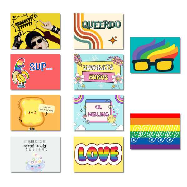10 Pack Pride Greeting Cards - Image 2
