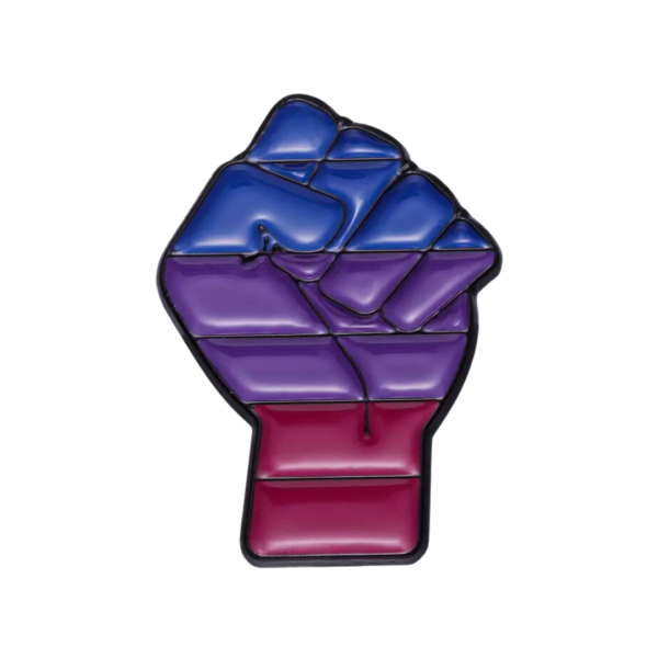 Bisexual Fist Pin